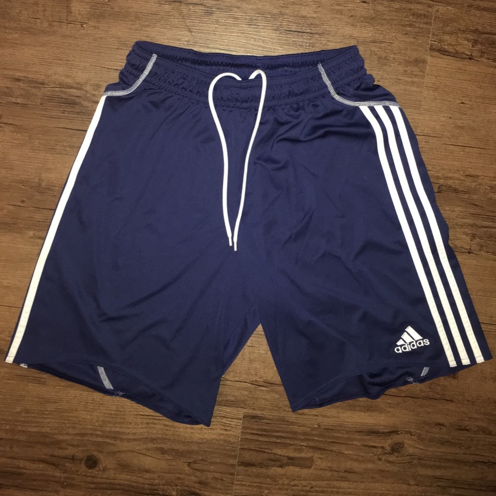 Adidas navy blue shorts