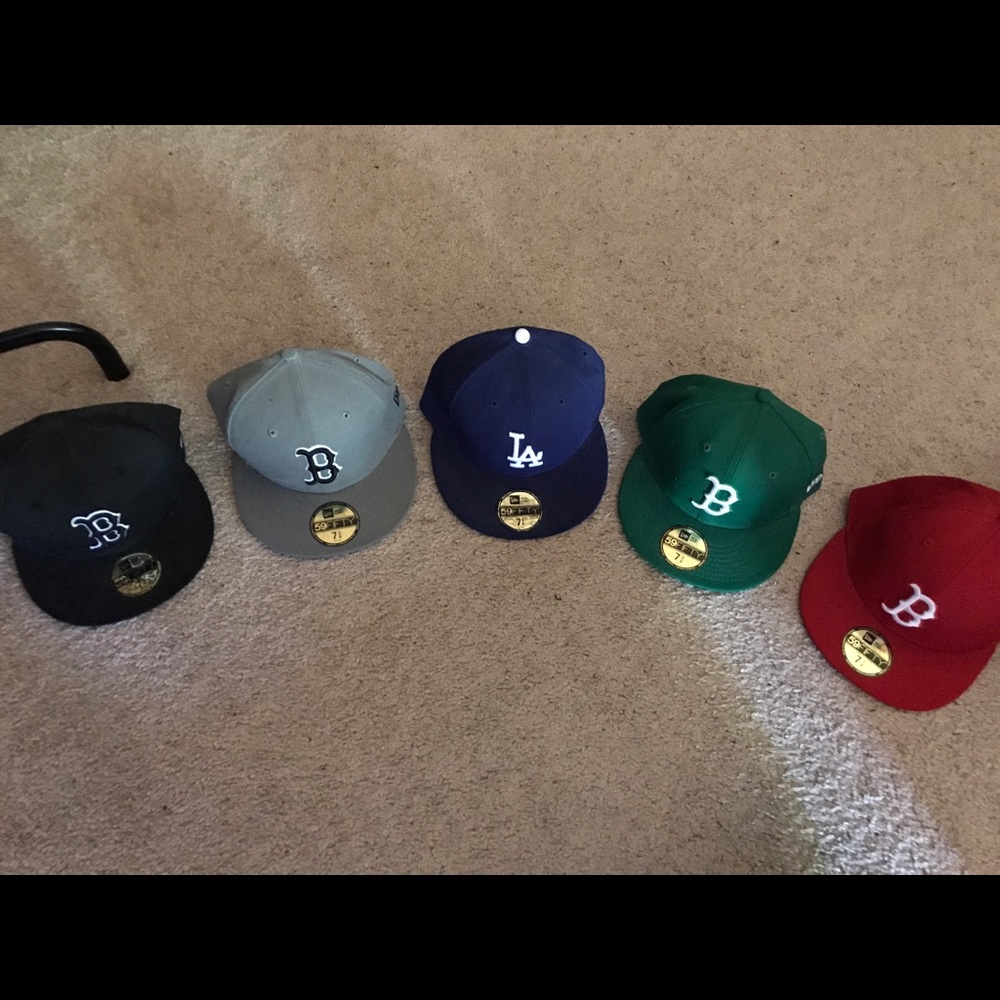 Authentic New Era Fitted Caps from Lids Never Worn