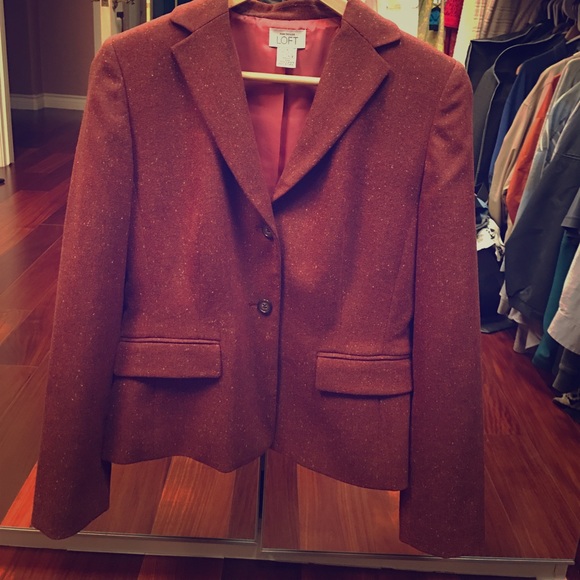 Ann taylor pumpkin color coat - Picture 1 of 2
