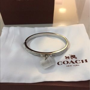 ** SOLD ** Coach Pave Horse & Carriage Bangle
