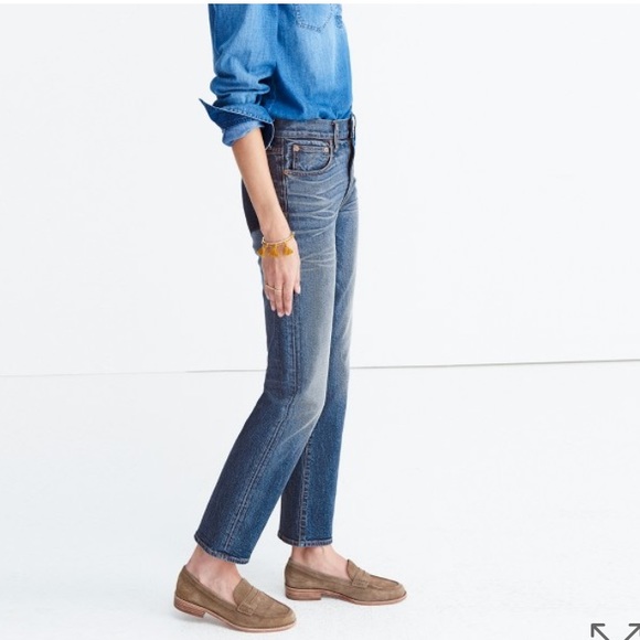 Madewell Straight Shadow Pocket Jeans - Picture 2 of 6