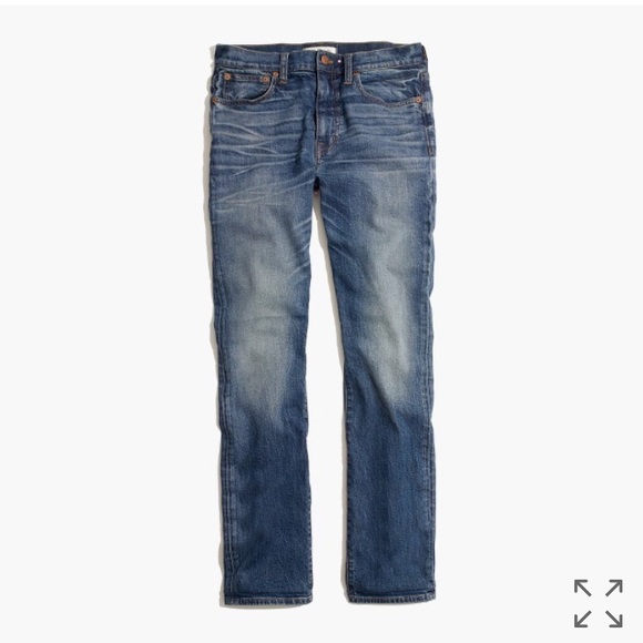 Madewell Straight Shadow Pocket Jeans - Picture 3 of 6