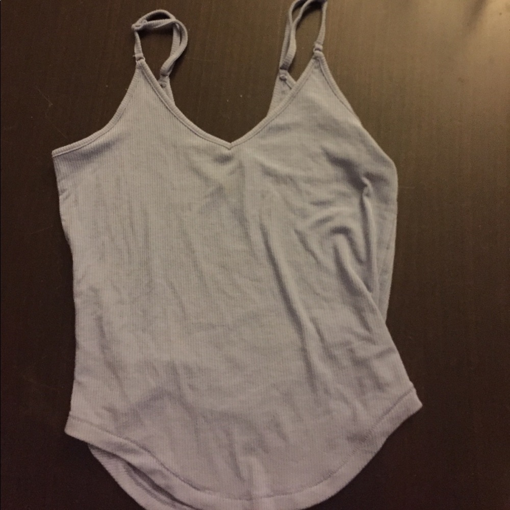 Spaghetti strap tank