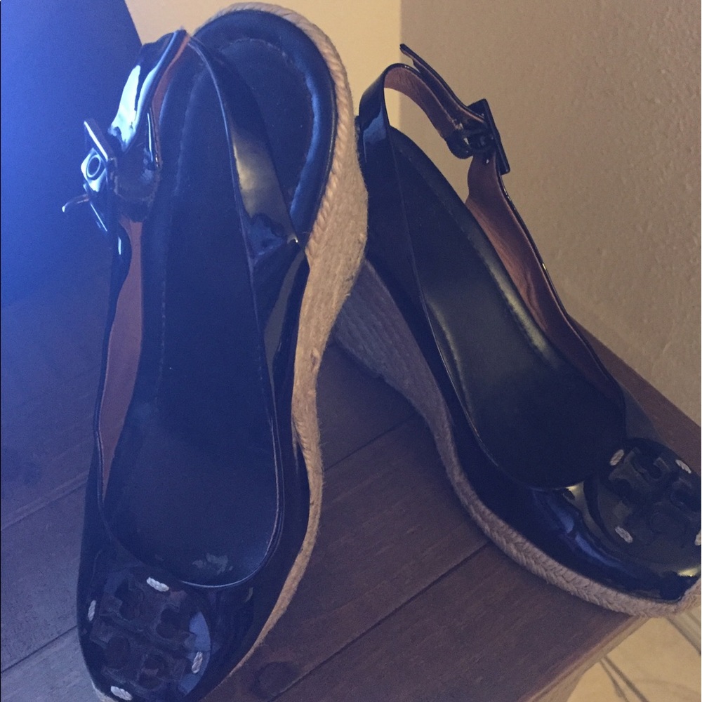 Lightly used Tory Burch Espadrilles!