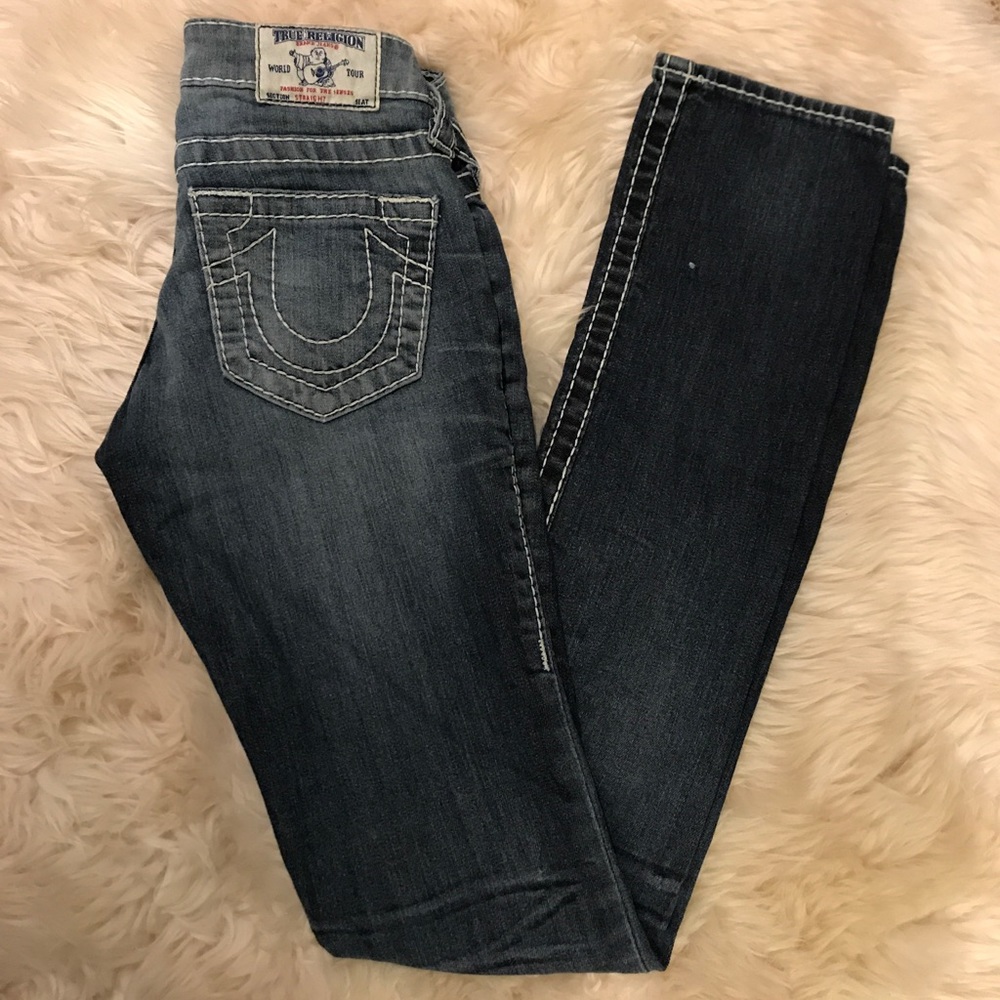 True Religion Brand Jeans Straight Leg size 23