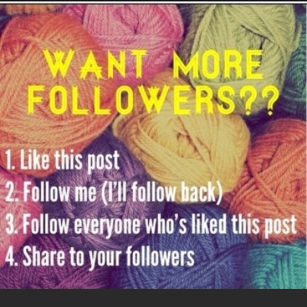 Let's help each other grow and keep this moving!