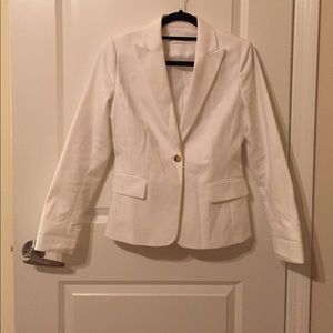 White suit jacket