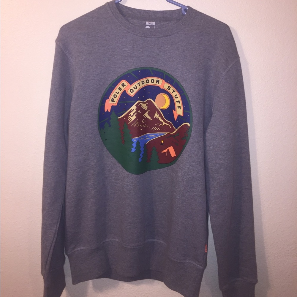 Men's small Poler crew neck sweater