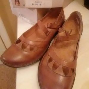 Leather hush puppies