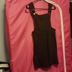 Black Overall Dress