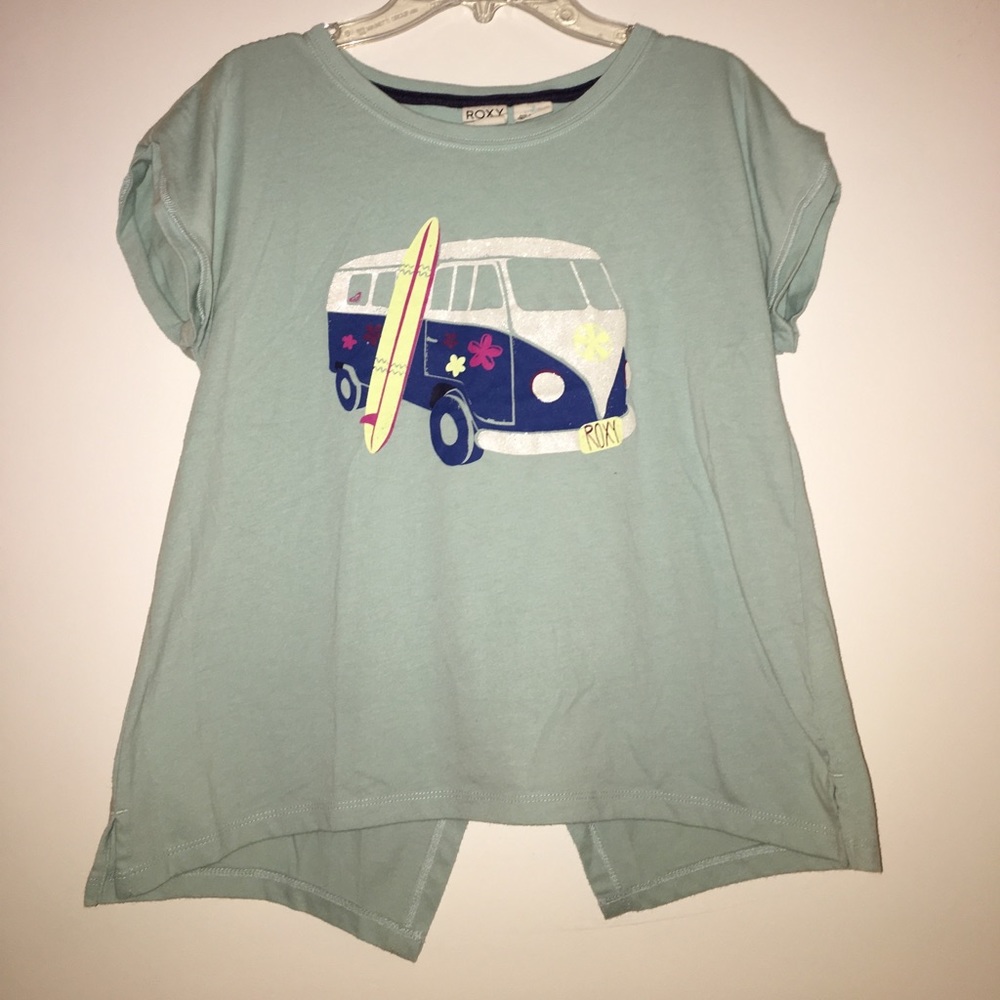 roxy overlapping back shirt