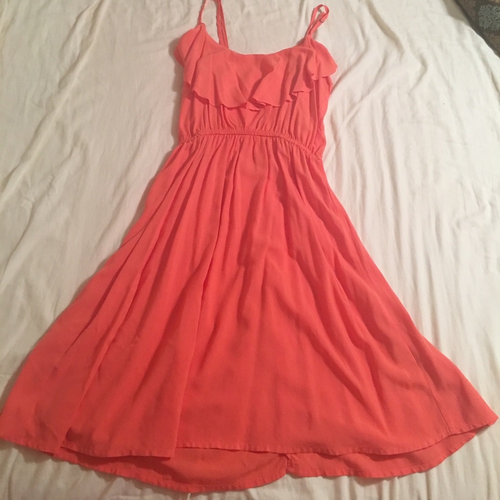 Coral dress from Cotto on