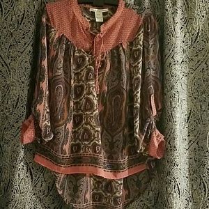 American Rag Boho Blouse