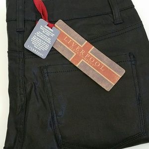 Liverpool Jeans Skinny Abby black glitter sz 2
