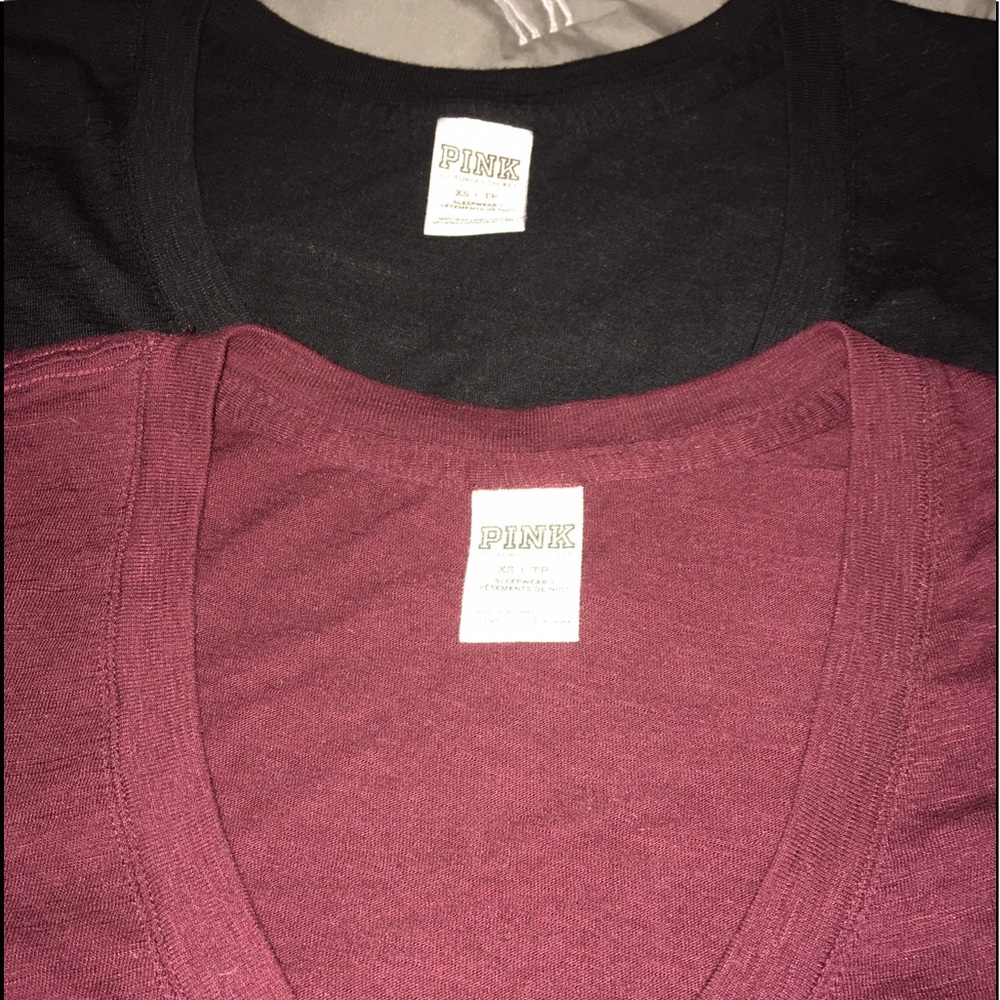 Victoria's Secret Pink Deep V Neck