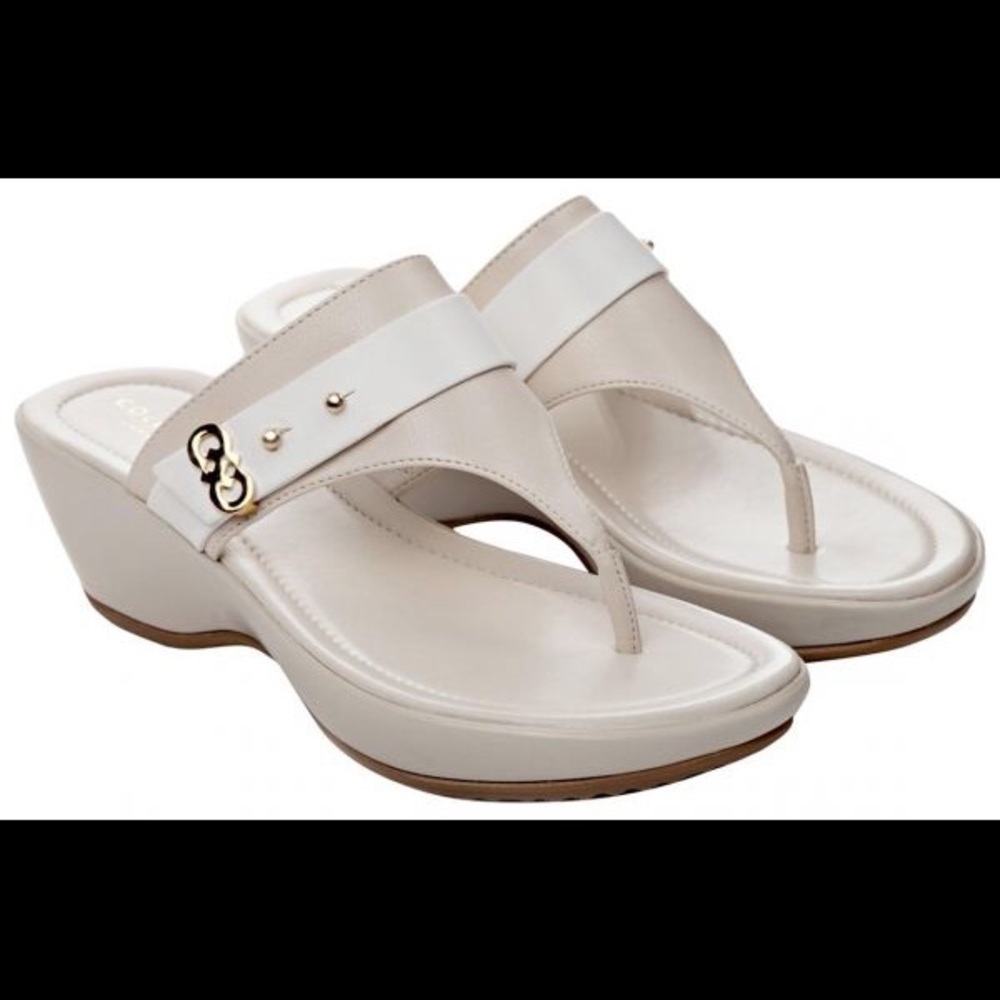 Like New Cole Haan Grand OS Wedge II Sandal