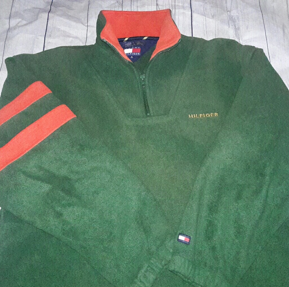 Vintage Tommy Hilfiger Stripe Sweater 90s M