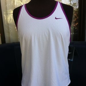 NWT women's Nike tank too mean size large