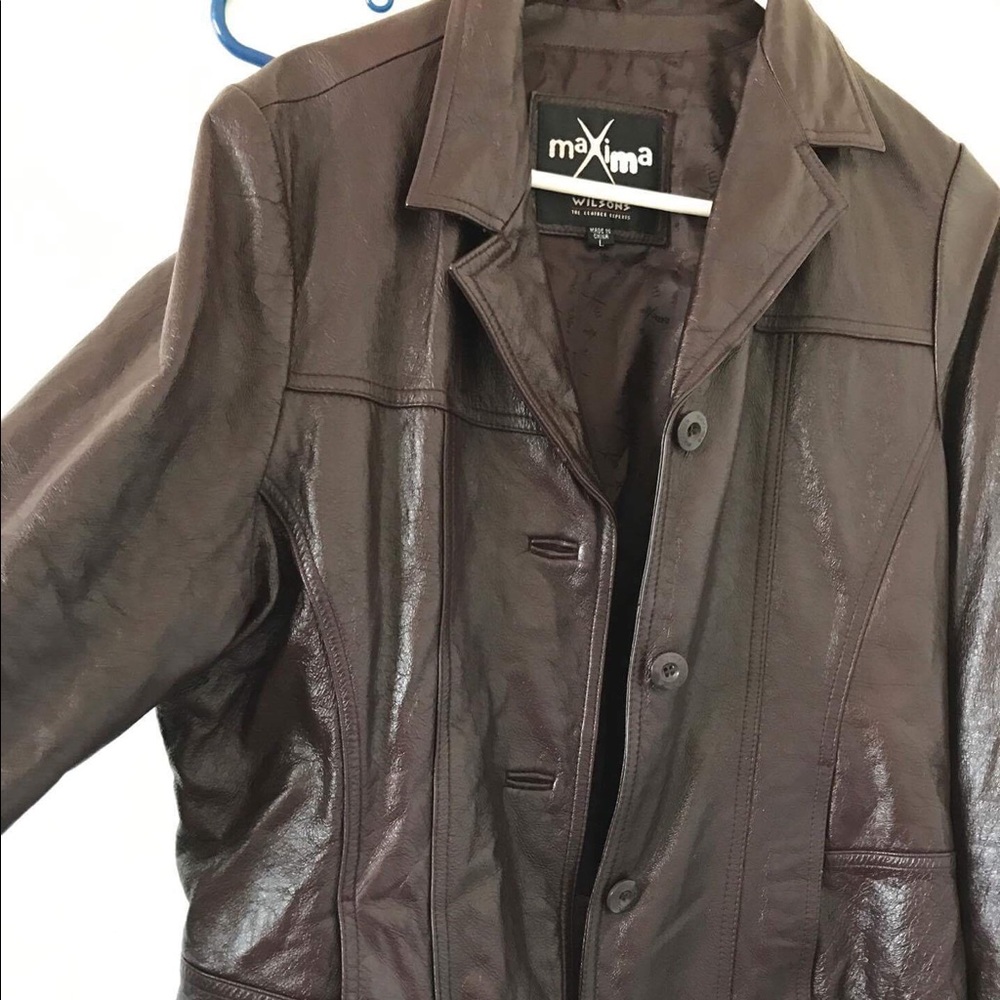 Maxima leather jacket