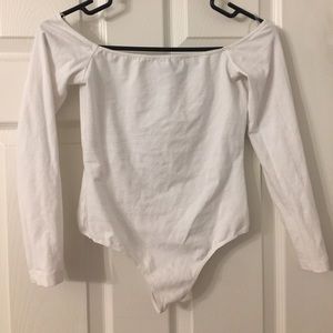 American apparel off the shoulder body suit