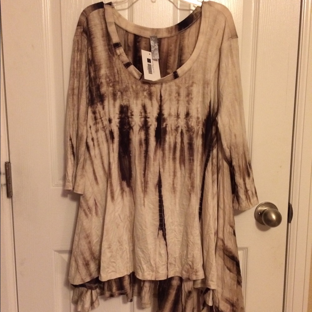 Tie Dye Tunic Top