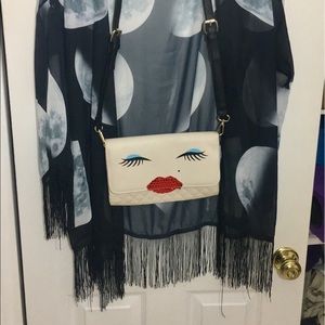 Betsy Johnson Kiss Bag