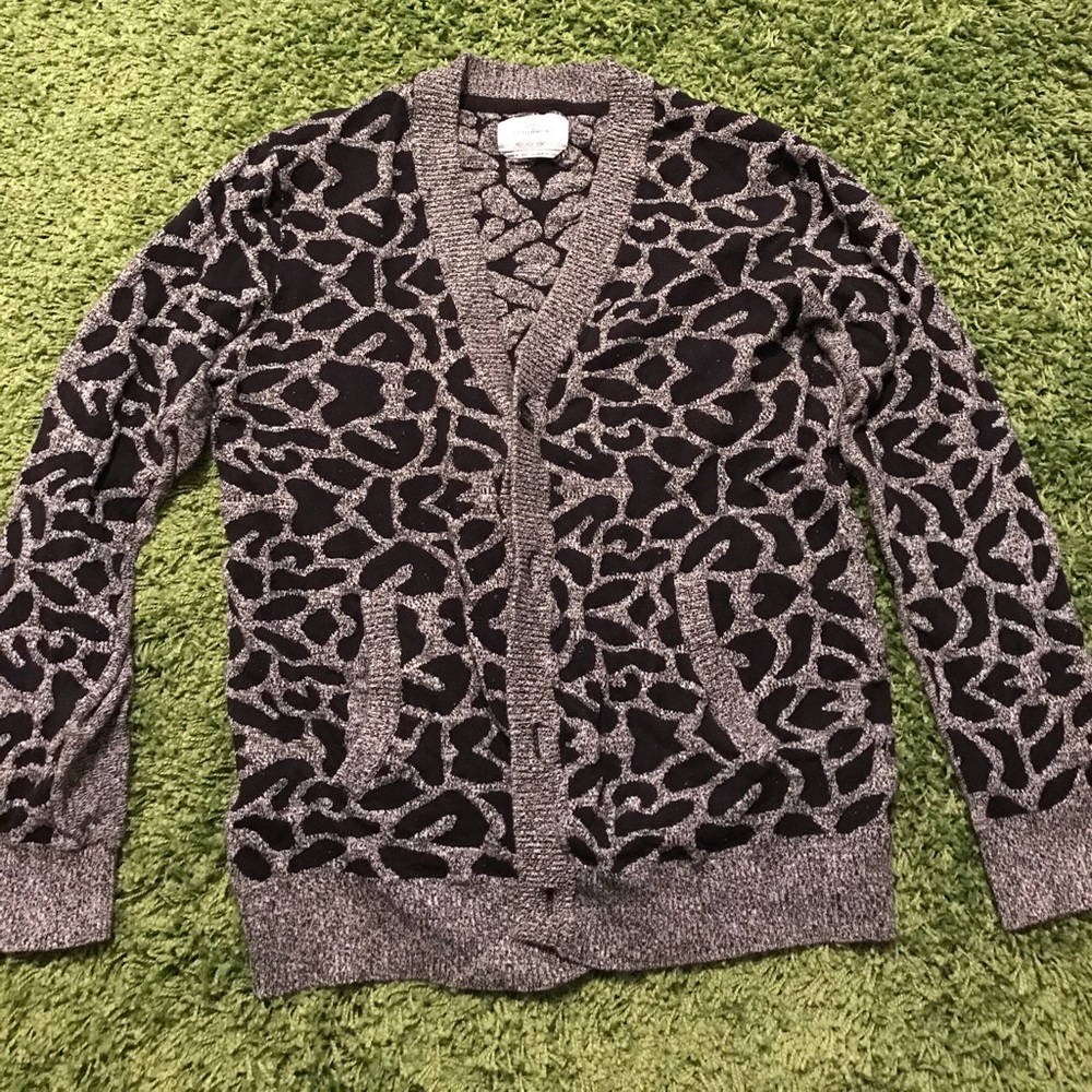 Leopard Cardigan