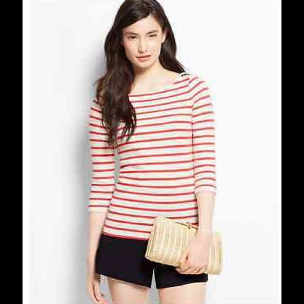 NWT Ann Taylor Striped Shirt Top