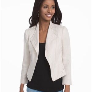 WHBM linen jacket