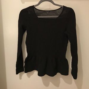 Cute Ann Taylor peplum sweater