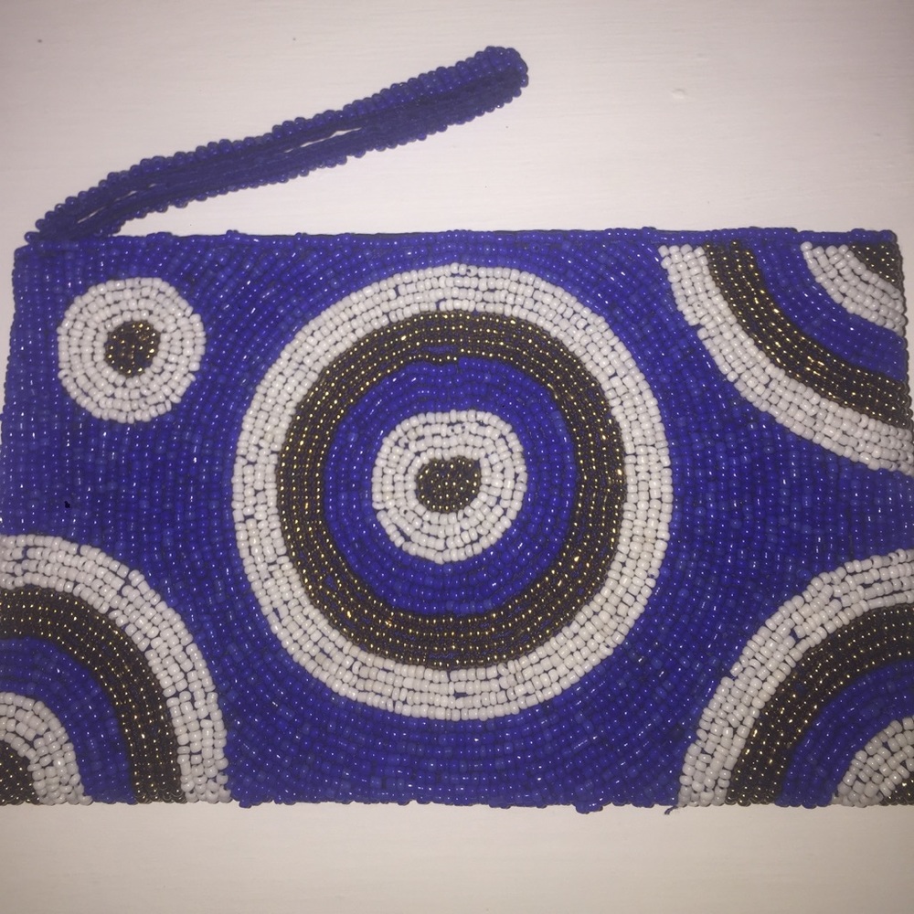 South African Beautiful handmade beaded Wristlet