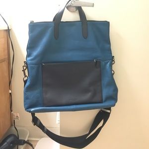 Coach Retail Manhattan Foldover Tote