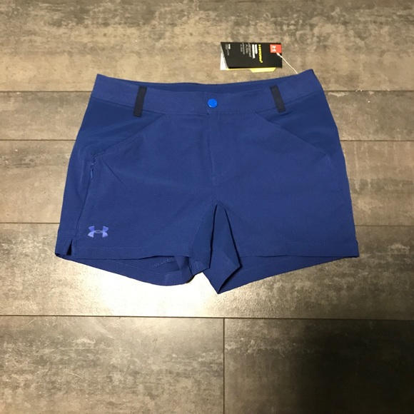 Under Armour Pants - Under Armour Storm blue shorts size 4