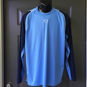 NIKE Long Sleeve Blue T-Shirt