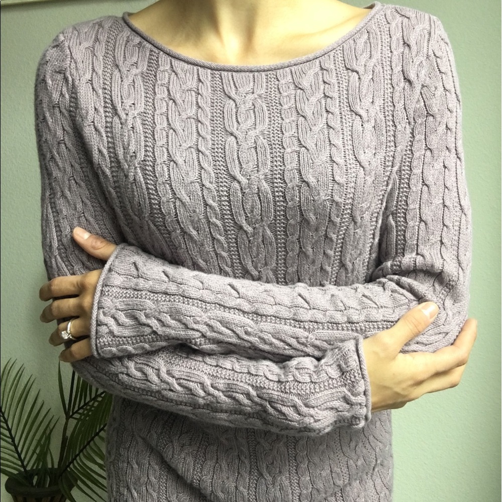 Ralph Lauren | Cable Knit Scoop neck sweater