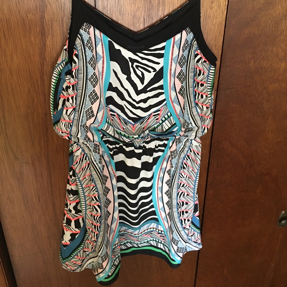 Express color dress
