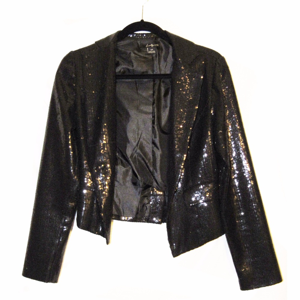 Sexy shiny sequin jacket