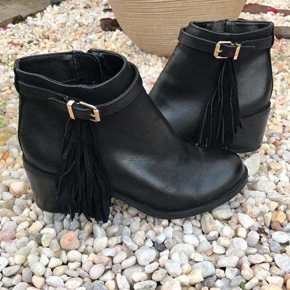 sam edelman tassel booties