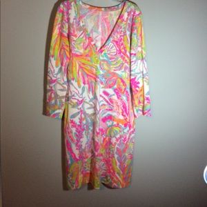Lilly Pulitzer print t-shirt dress