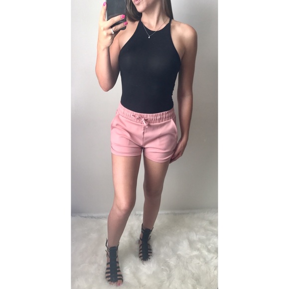 KYLA Pink Casual Shorts - Picture 2 of 6