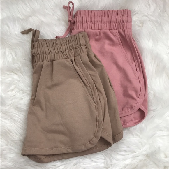 KYLA Tan Casual Shorts - Picture 4 of 8