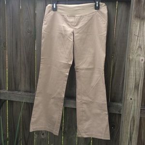 Small petite motherhood maternity khakis