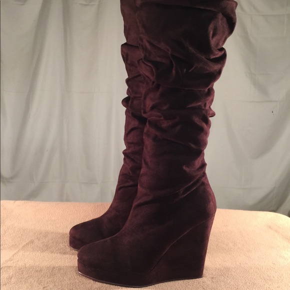 Michael Antonio Shoes - Michael Antonio Brown Above The Knee Boots