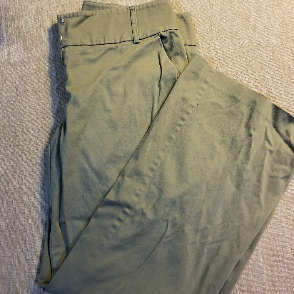 Olive green pants
