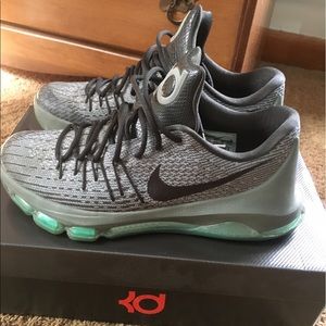 Nike KD 8 green grey 6 7 9 rare
