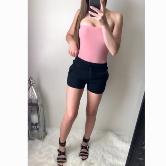 KENDALL Tan Tube Top Bodysuit - Picture 3 of 6