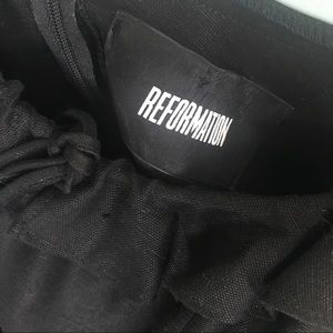 Reformation Dresses - Reformation Julita Black Mini Linen Dress, 8 Reformation Dresses - Reformation Julita Black Mini Linen Dress, 8