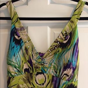ONE WEEK SALE NWT Hale Bob Maxi Dress sz L