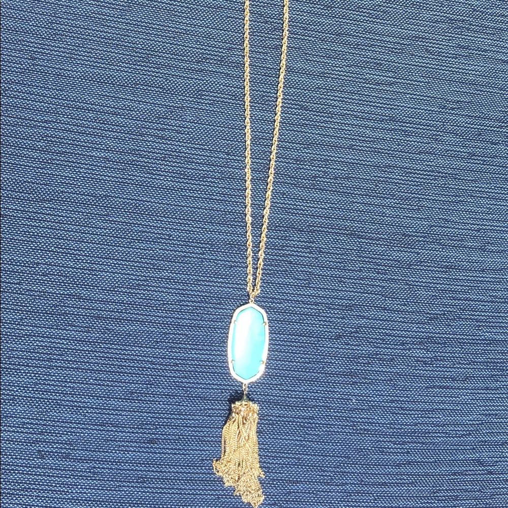 Kendra Scott Rayne Necklace in Turquoise