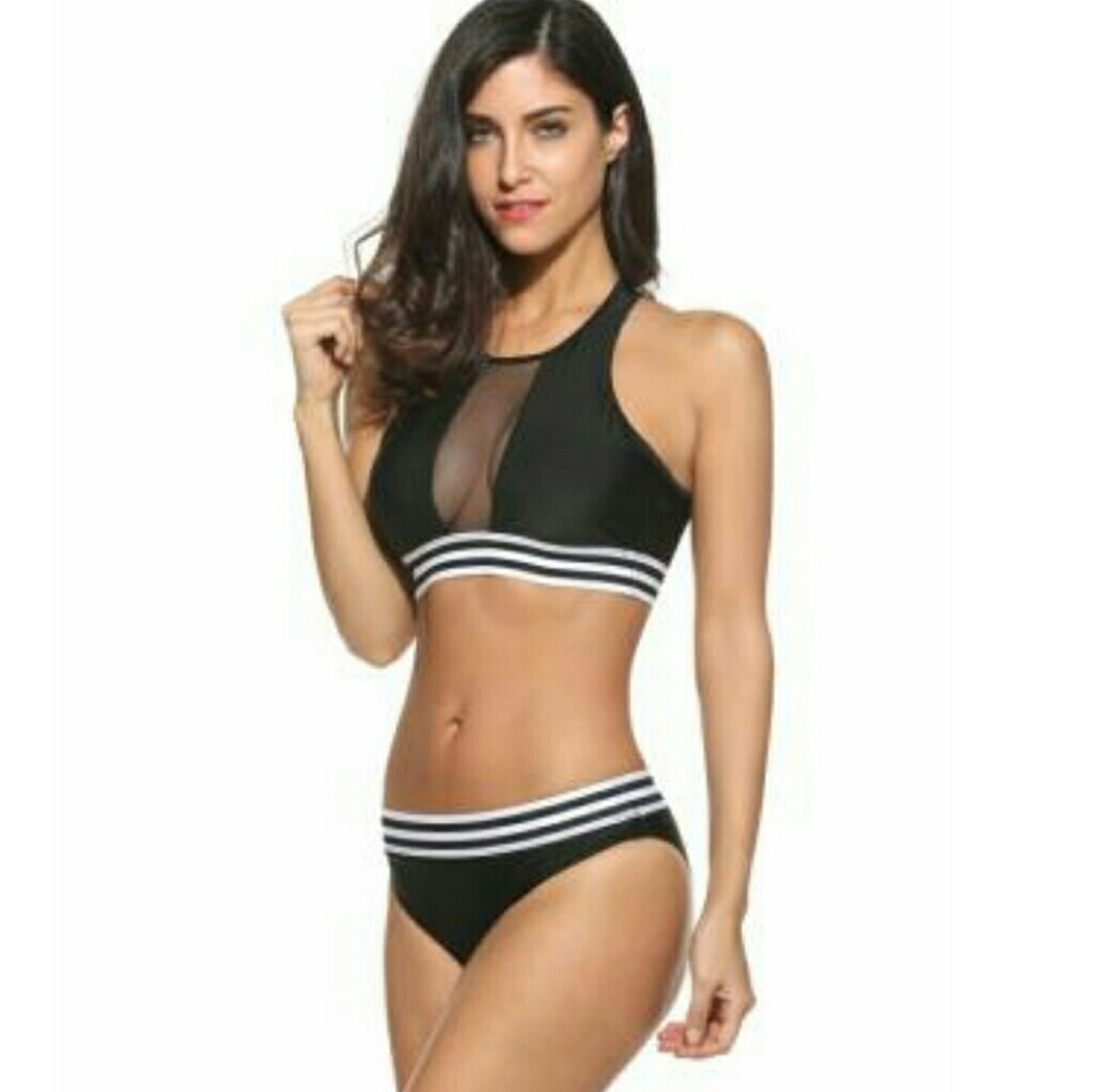 Mesh insert bikini - Picture 2 of 5